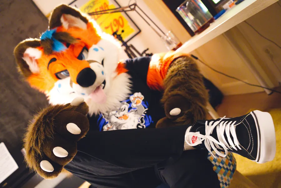 Vulpy doesn’t look like he’s sharing that chair anytime soon